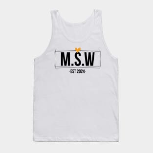 msw est 2024 Tank Top